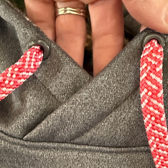 Under Armour Charcoal Hoodie with Pink and Camo Accents - Picture 4 of 12